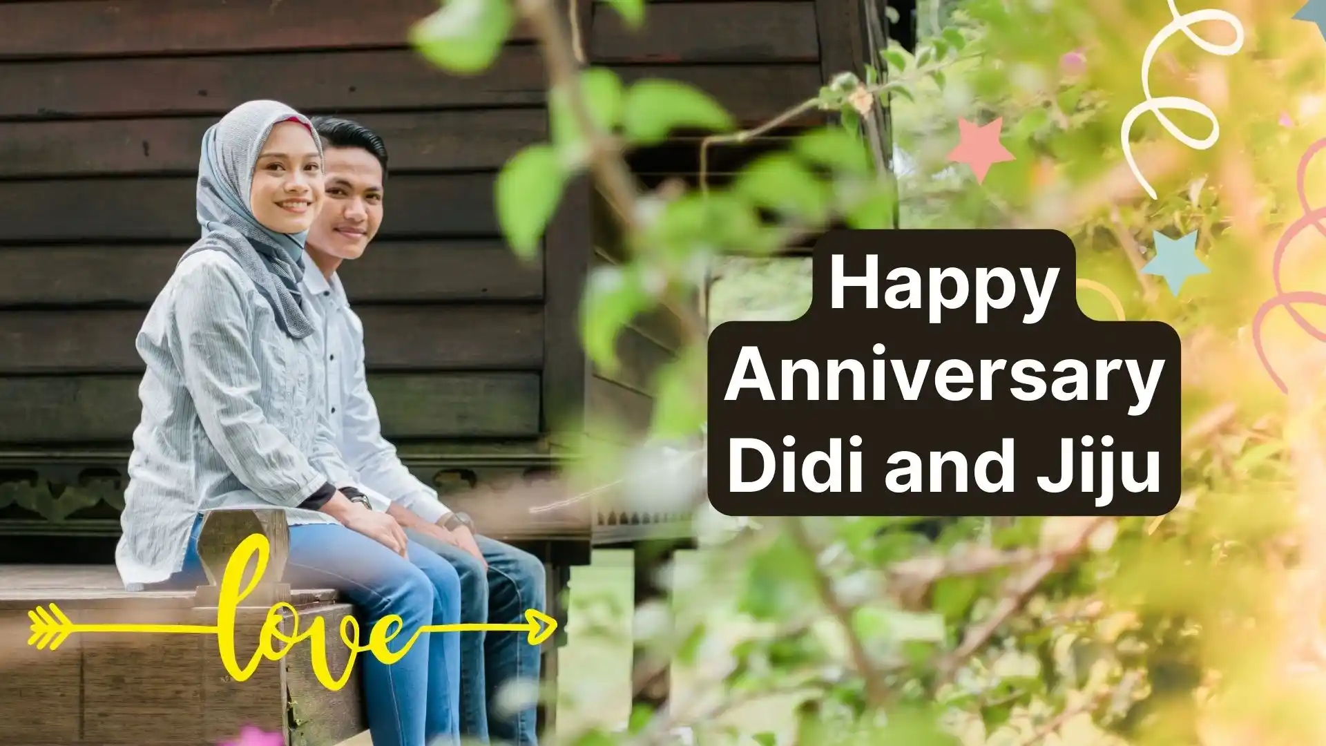 Happy Anniversary Didi and Jiju